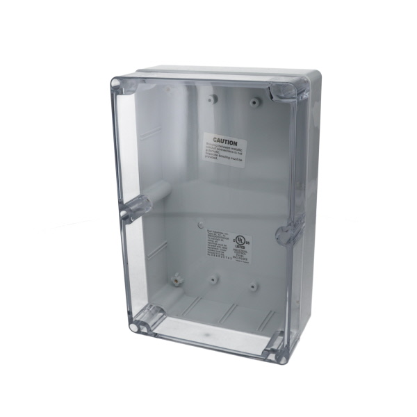 IP68 NEMA 6P Box with Clear Cover PN-1329-AC