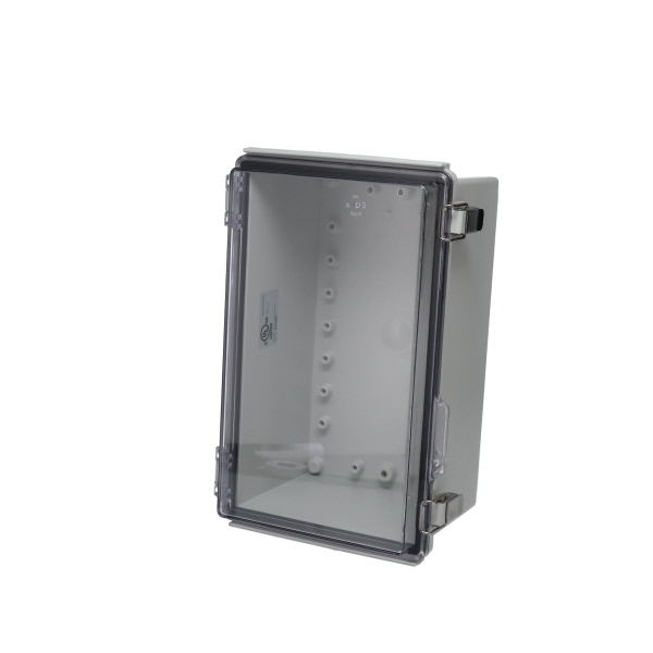 Fiberglass Box with Stainless Steel Latch and Clear Cover PTQ-11051-C