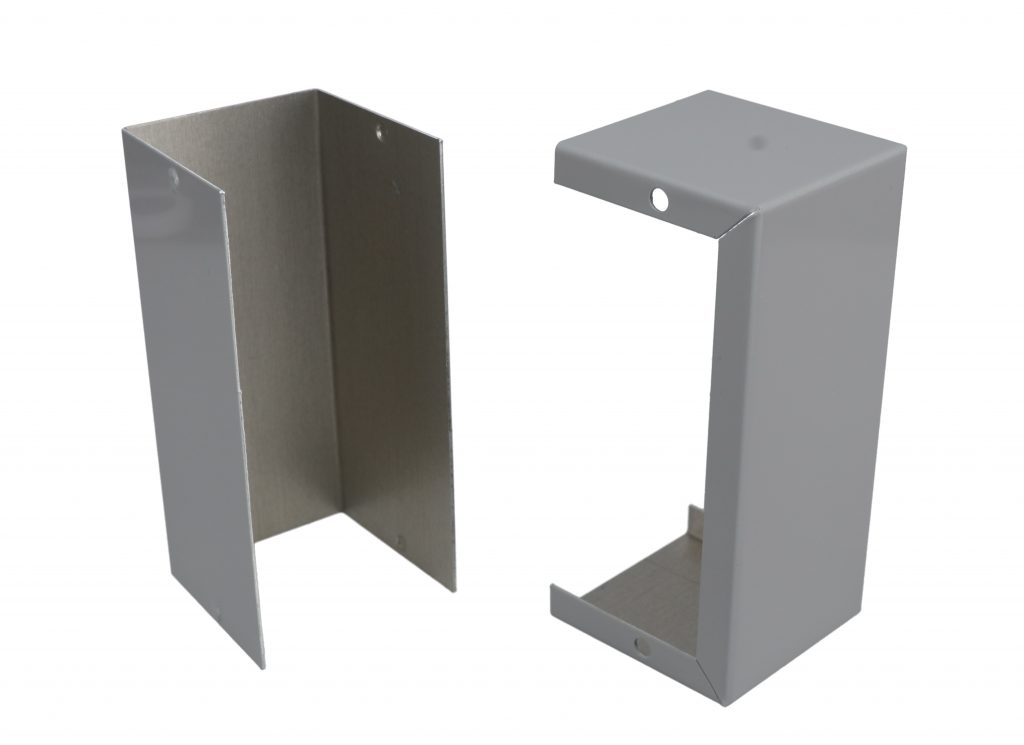 Minibox Small Metal Box Gray CU2104B Bud Industries