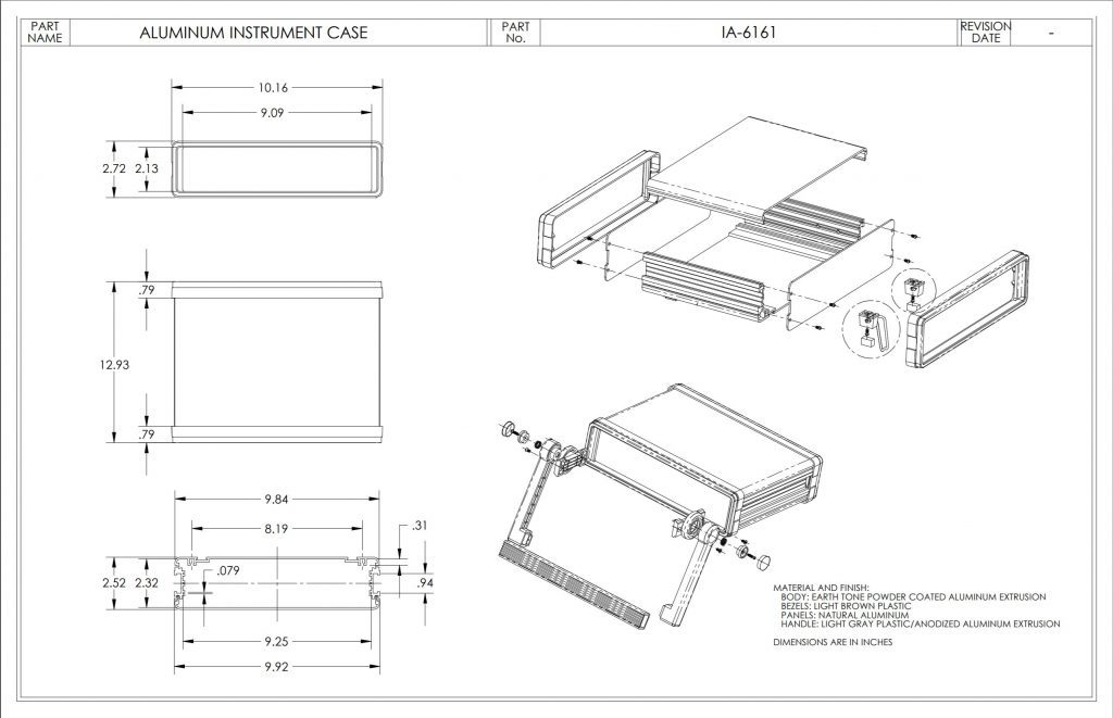 IA-6161 Dimensions