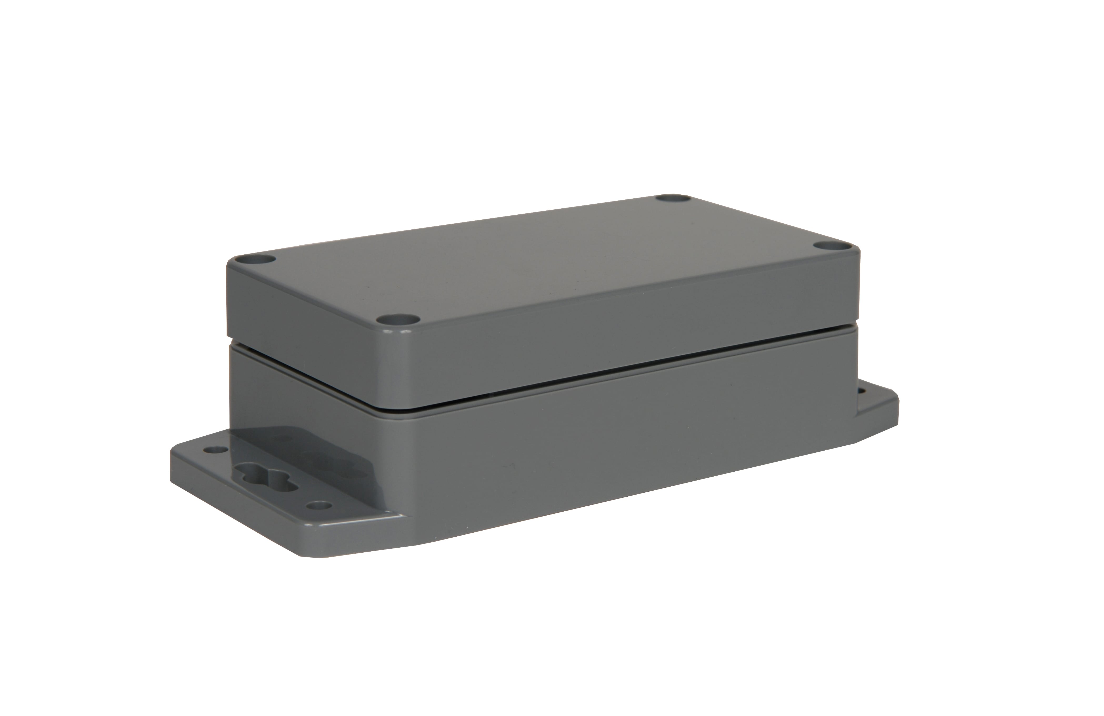 IP65 NEMA 4X Box Dark Gray with Mounting Brackets PN1321DGMB Bud