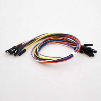 Pack of 10 Jumper Wires Double Male/Female 30 cm BC-32671