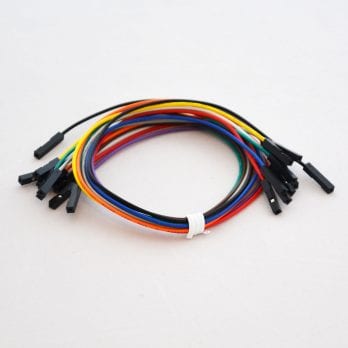 Pack of 10 Jumper Wires Double Female/Female BC-32672