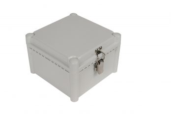 Fiberglass Box with Self-Locking Latch PTH-22442 closed