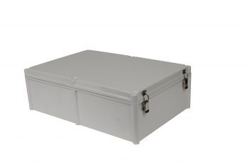 Fiberglass Box with Self-Locking Latch PTH-22762-L closed