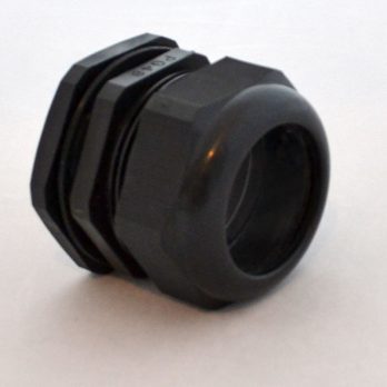 IP66 Nylon Cable Gland Thin Wall, Black PG-48, for 1.34-1.73 Inch Cables