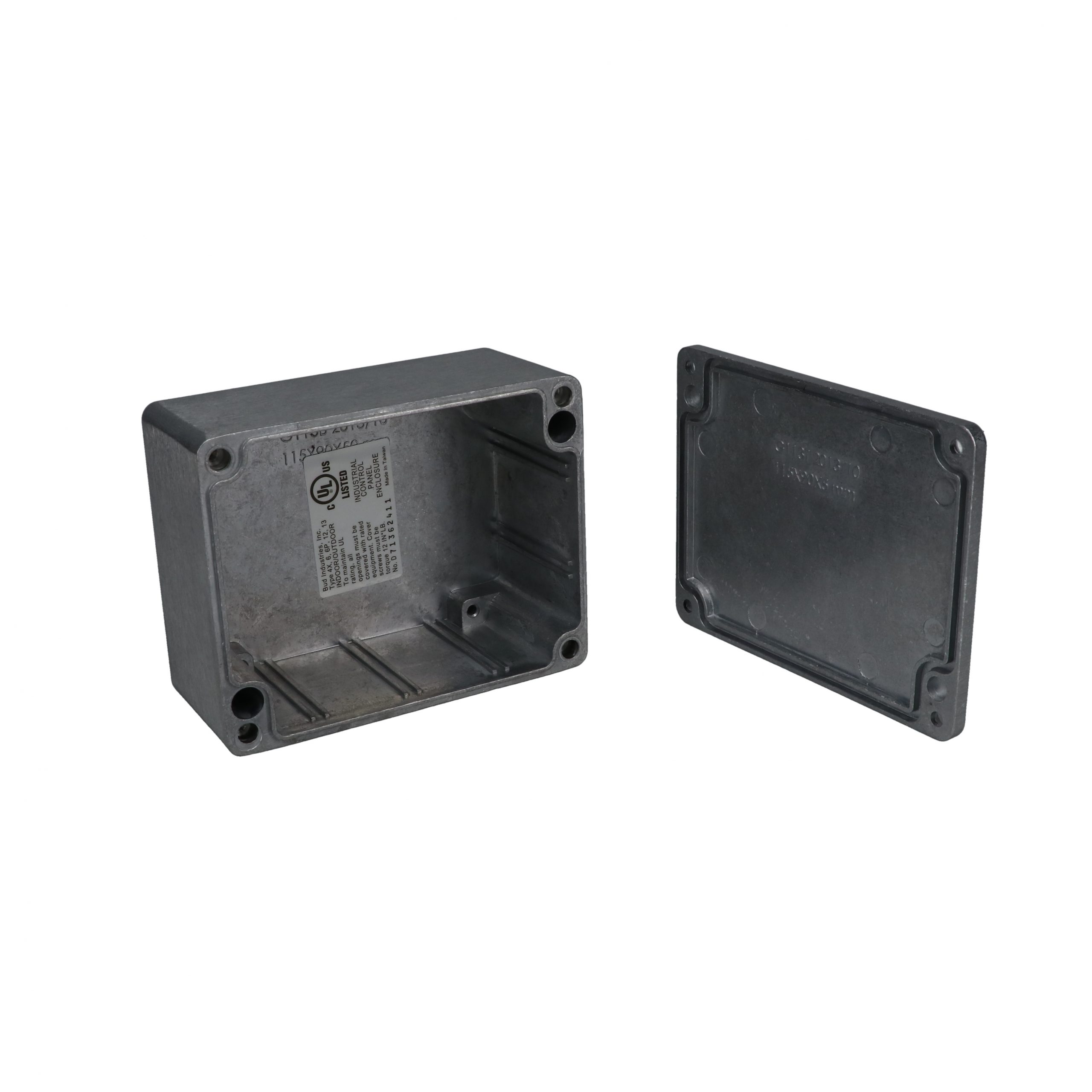 Aluminum Enclosure AN-1304-A - Bud Industries