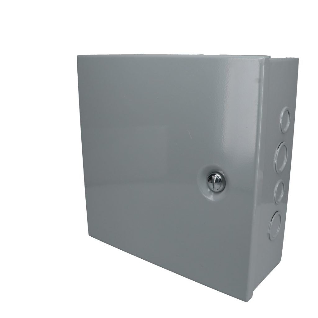 Hinged Junction Box with Knockouts JBH-4960-KO - Bud Industries