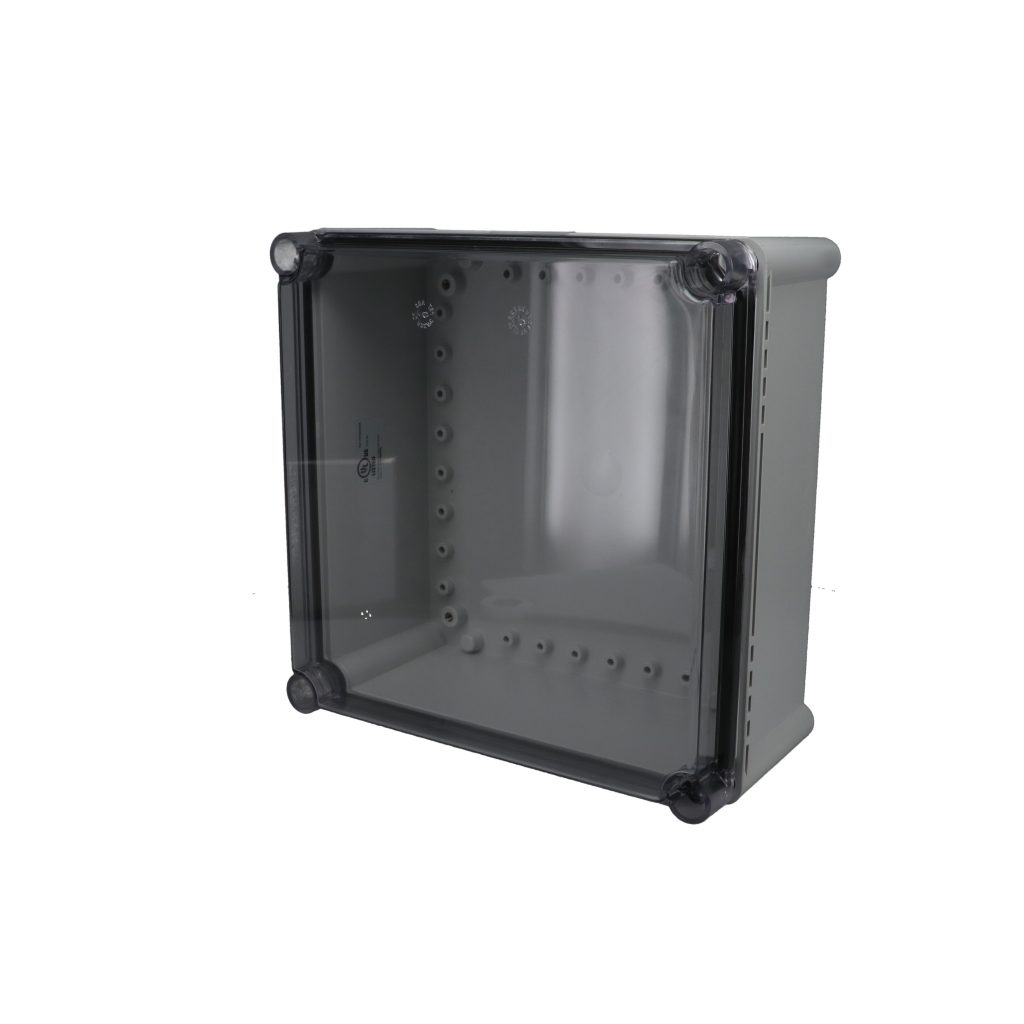 BUD INDUSTRIES PTS-25304-C Plastic Enclosure NEMA 4X Multipurpose 100 mm 100 mm Polycarbonate 10% Fiberglass 75 mm 