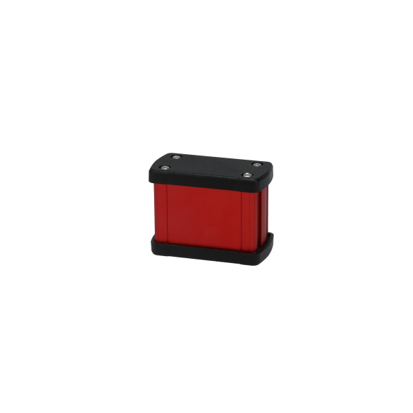 Extruded Aluminum Enclosure Red EXN-23350-RD