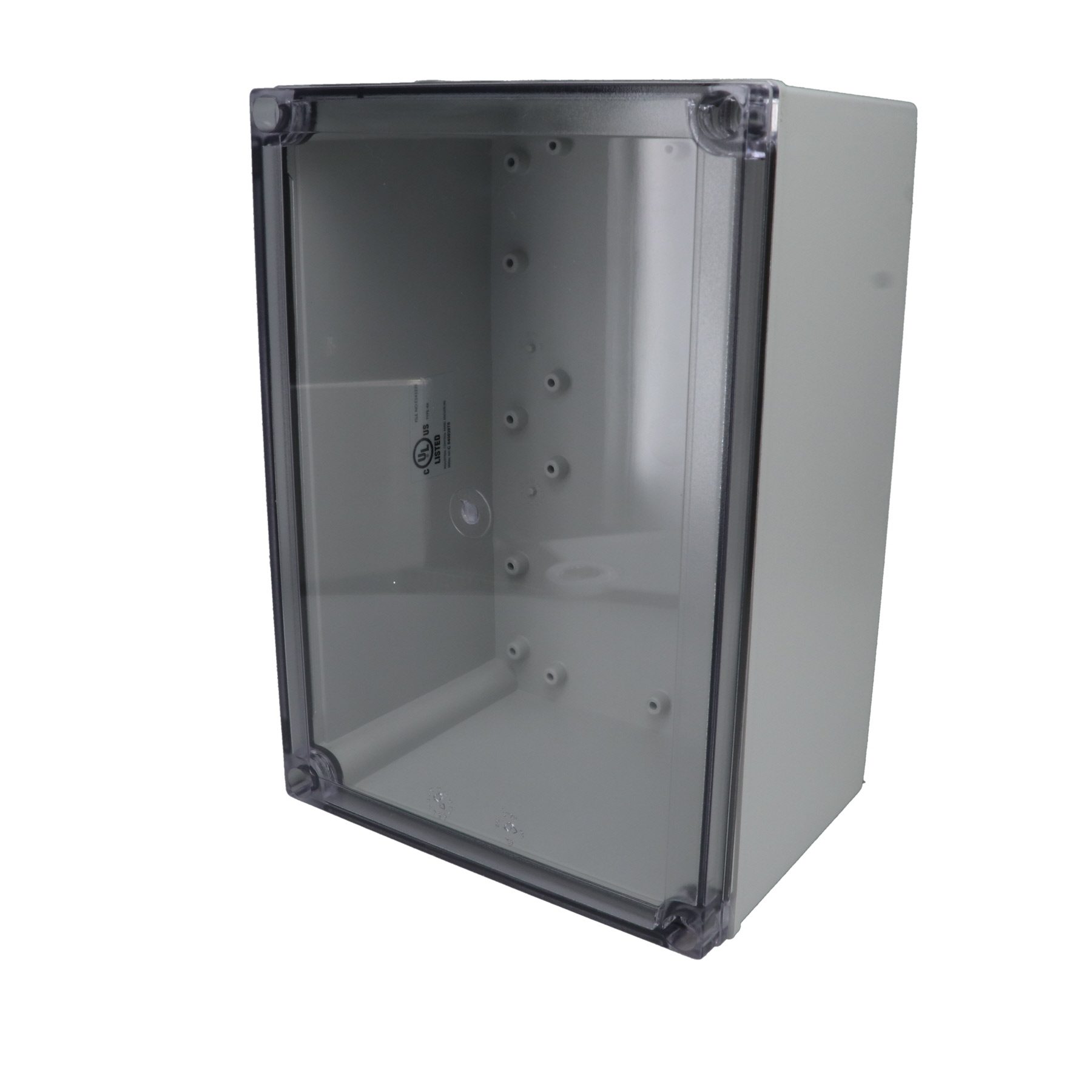 Fiberglass Box with Captive Screws and Clear Cover PIP-11777-C