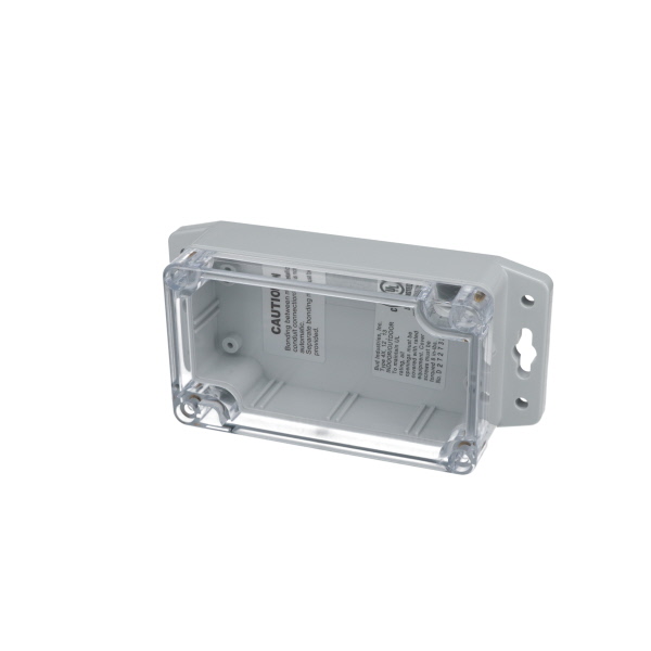 IP68 NEMA 6P Box with Clear Cover and Mounting Brackets PN-1321-ACMB