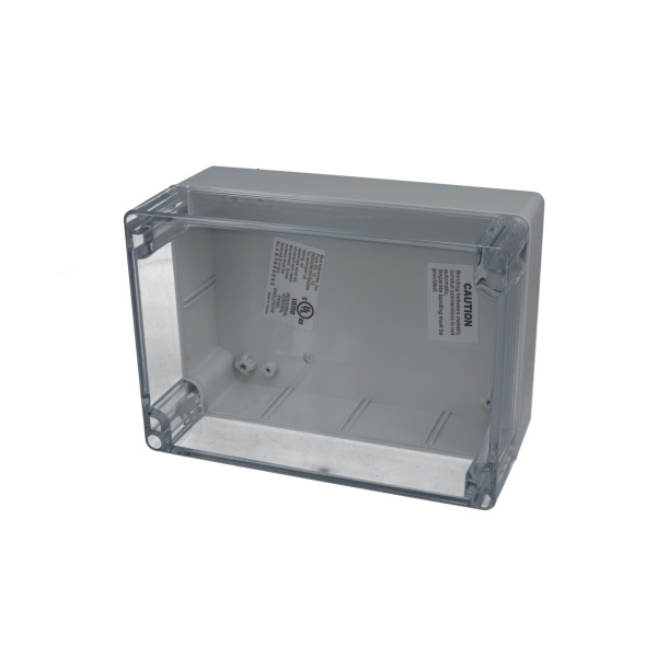 IP68 NEMA 6P Box with Clear Cover PN-1327-AC