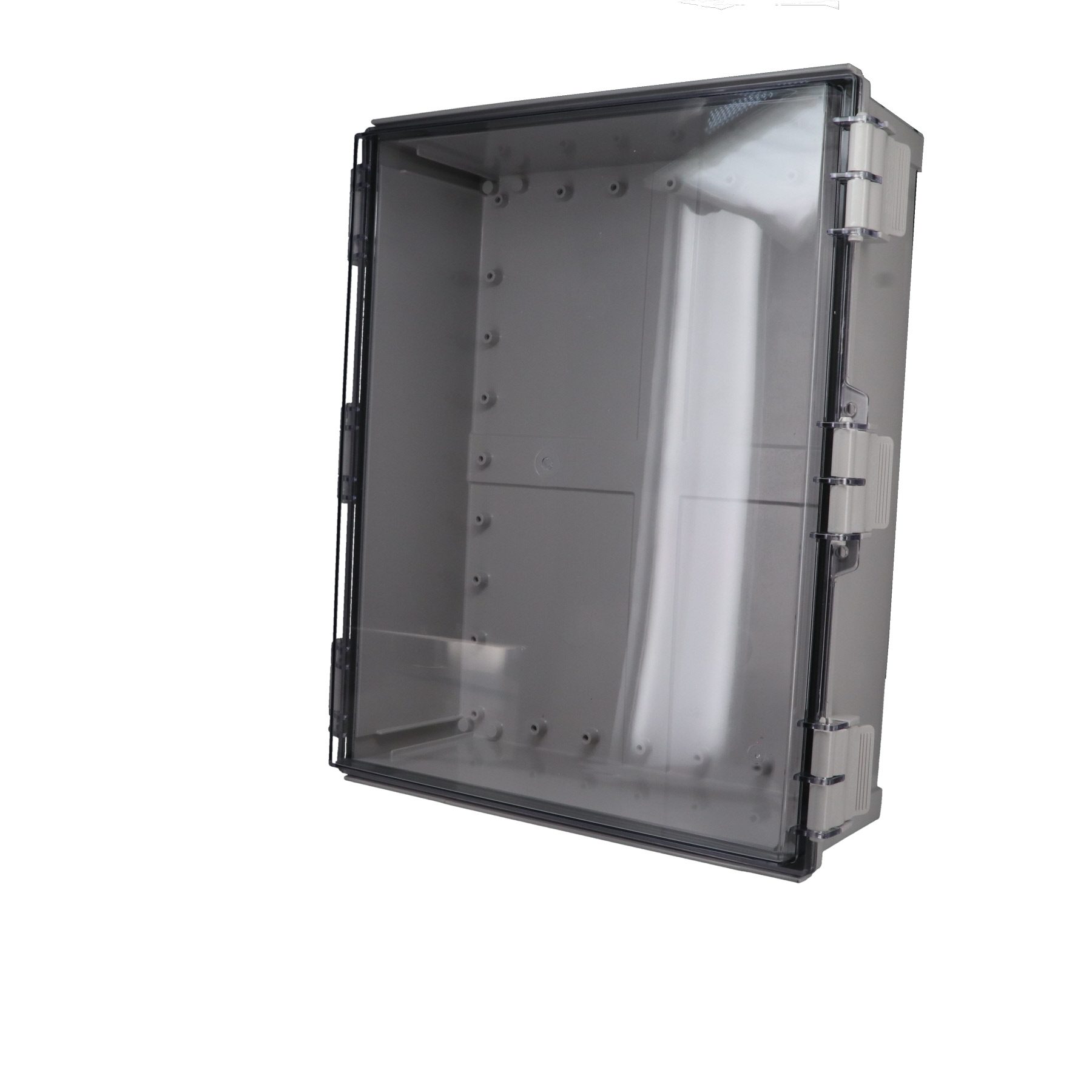 Hinged ABS Plastic Box Clear Cover PTR-28494-C