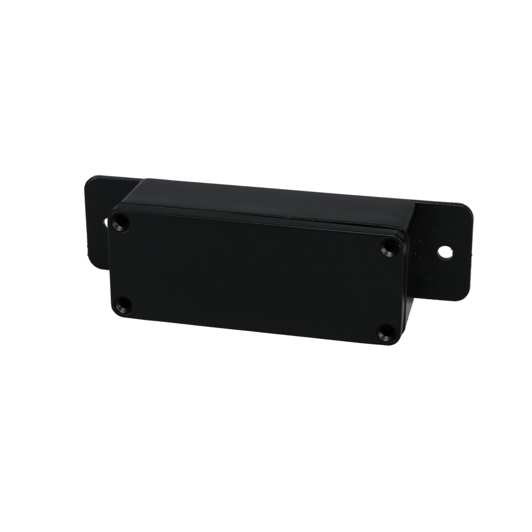 Aluminum Enclosure with Mounting Flanges Black AN-2800-AB