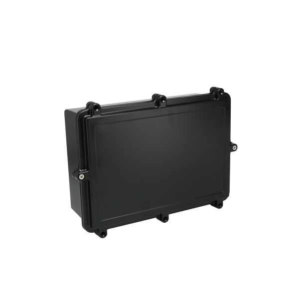 Aluminum Enclosure with EMI/RFI Shielding Gasket Black ANS-3835-B