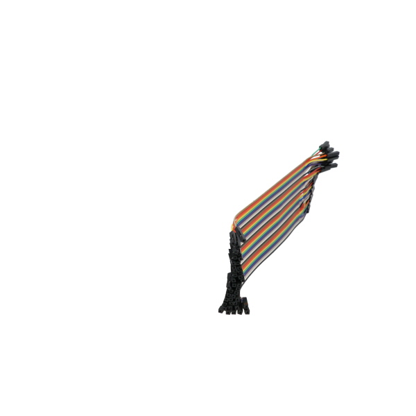 40-pin Colored Ribbon Double Female Cable BC-32629