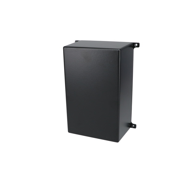 Econobox  Diecast Aluminum Box with Mounting Bracket Cover Black CU-5347-B