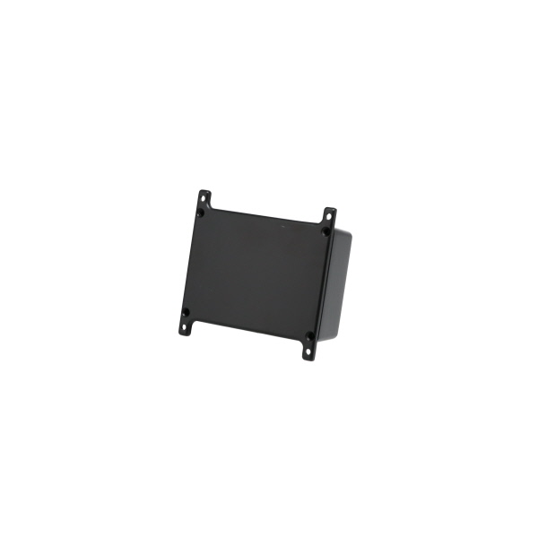 Econobox  Diecast Aluminum Box with Mounting Bracket Cover Black CU-5471-B