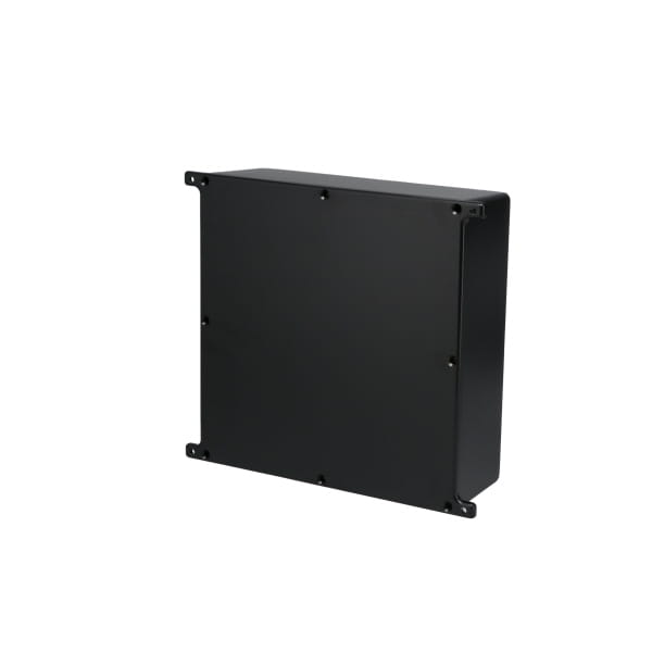 Econobox with Mounting Bracket Cover Black CU-5478-B