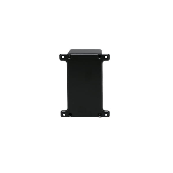 Econobox with Mounting Bracket Cover Black CU-5479-B