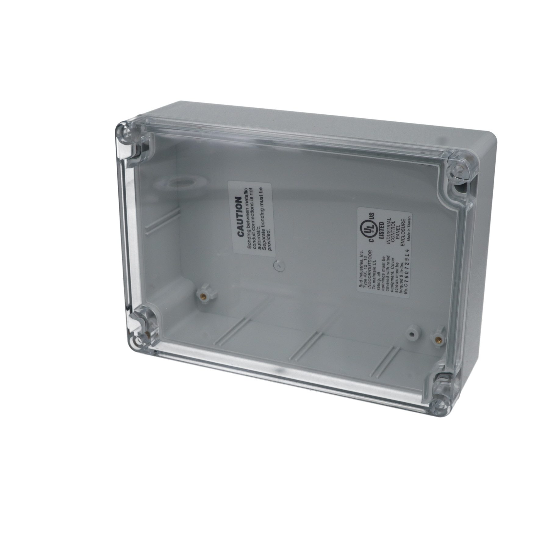 IP65 NEMA 4X Box with Clear Cover PN-1324-C