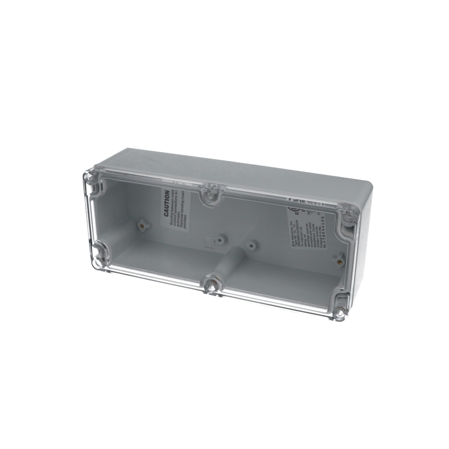 IP65 NEMA 4X Box with Clear Cover PN-1326-C