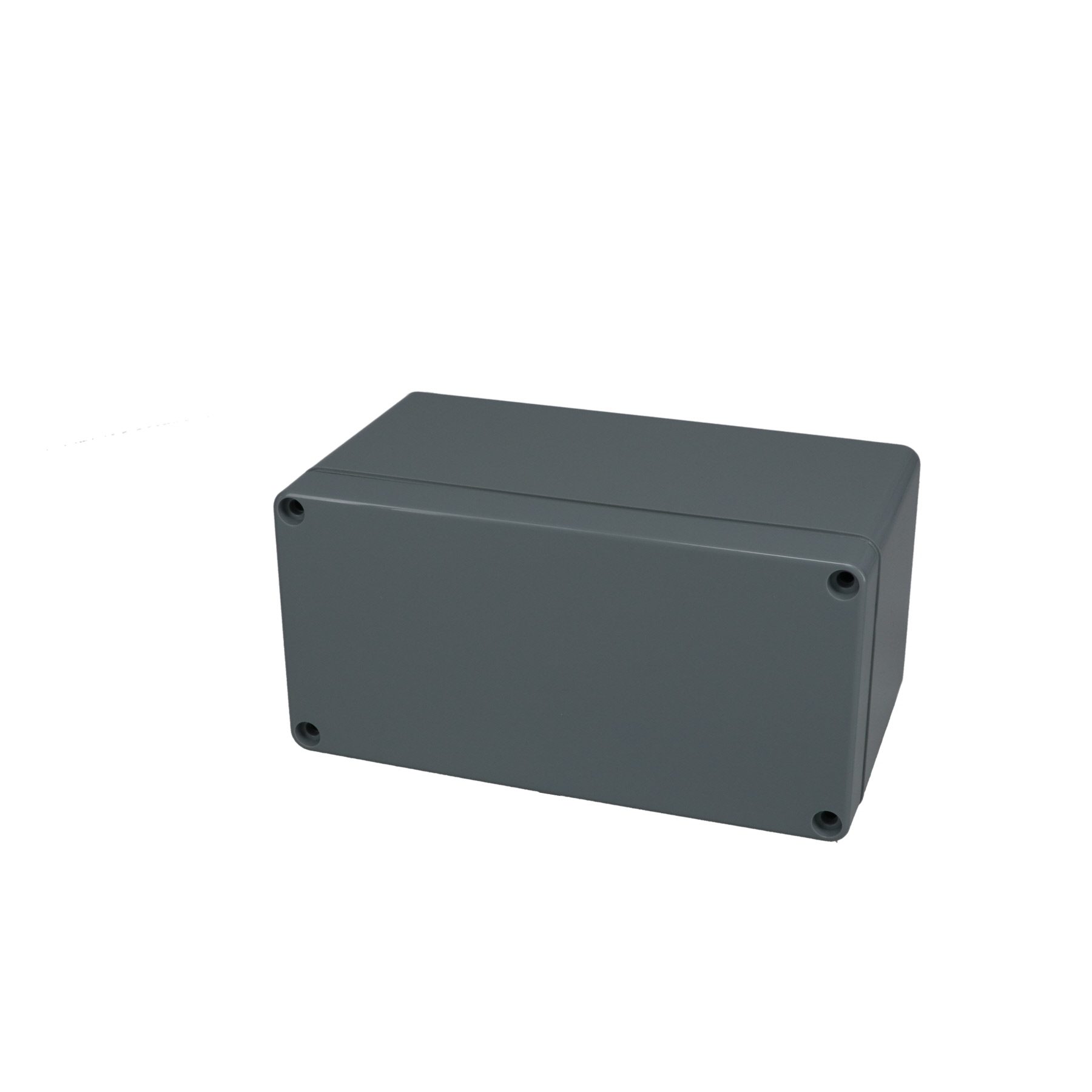 Light Gray Finish 6-19/64 Length x 3-9/64 Width x 2-5/32 Height 6-19/64 Length x 3-9/64 Width x 2-5/32 Height BUD Industries PN-1332-C Polycarbonate NEMA 4x Box with Clear Cover 