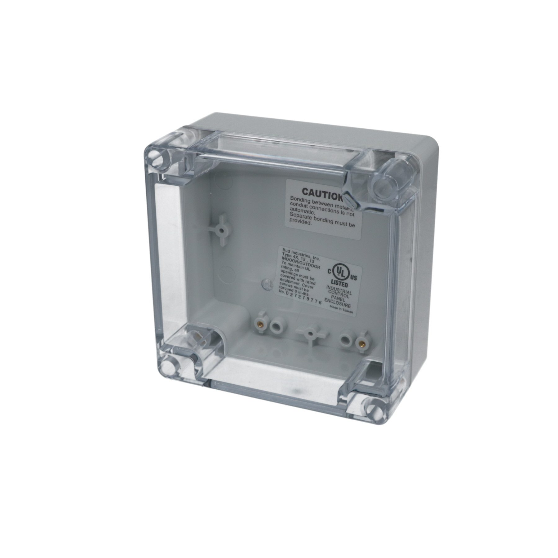 IP65 NEMA 4X Box with Clear Cover PN-1336-C