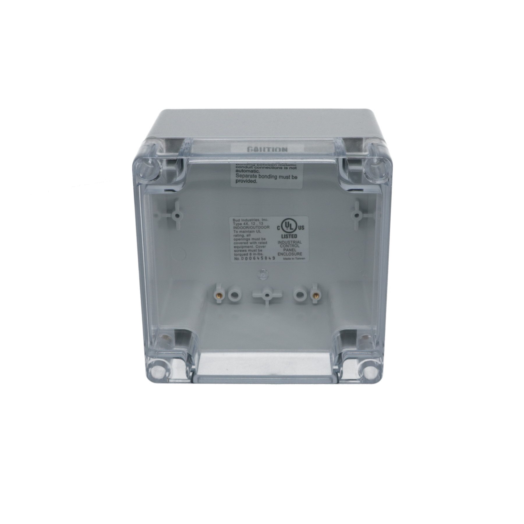 IP65 NEMA 4X Box with Clear Cover PN-1337-C