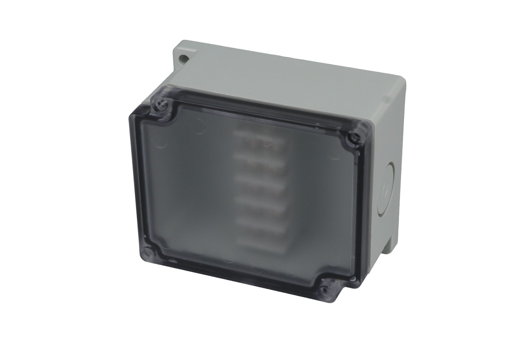 Junction Box 6 Central Terminal Blocks with Clear Cover PTT-10681-C