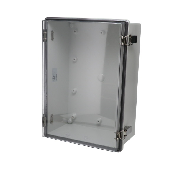 Fiberglass Box with Self-Locking Latch and Clear Cover PTH-22428-C