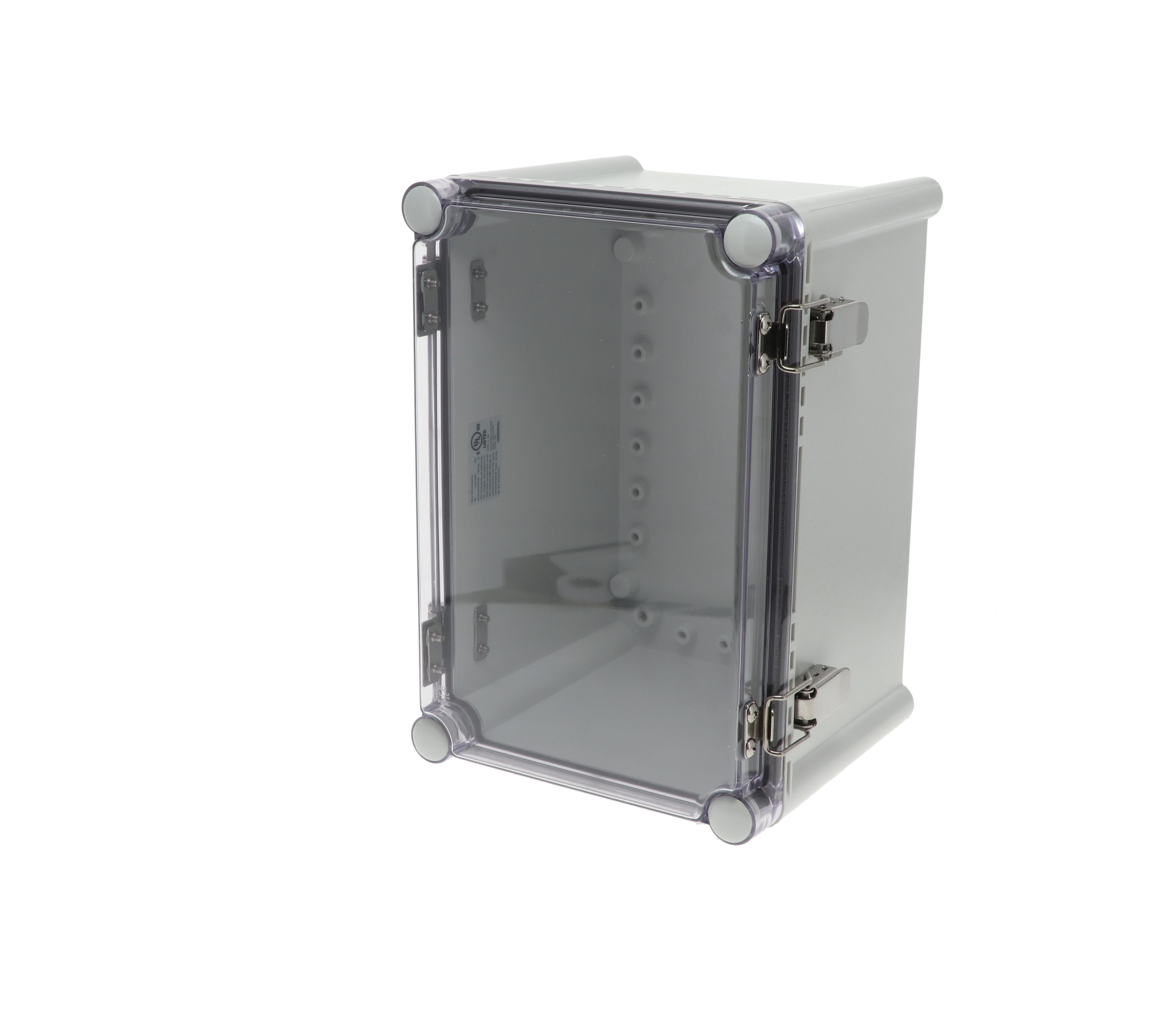 Fiberglass Box with Self-Locking Latch and Clear Cover PTH-22446-C