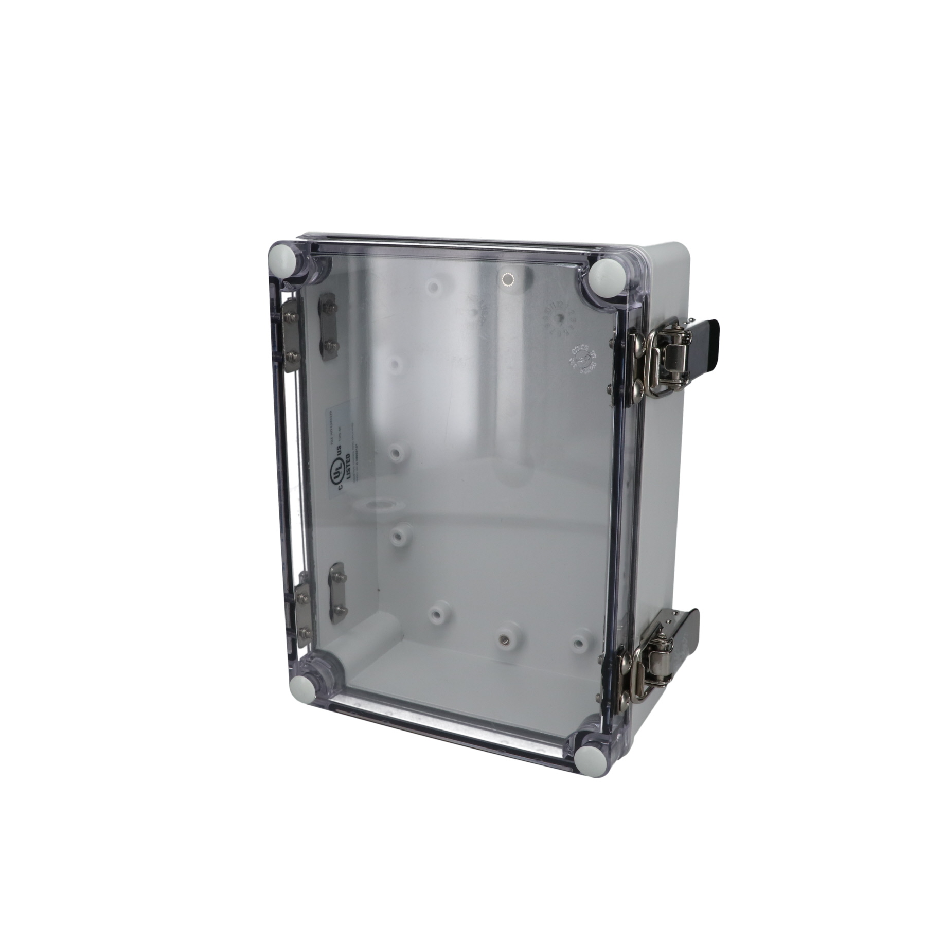 Fiberglass Box with Self-Locking Latch and Clear Cover PTH-22496-C