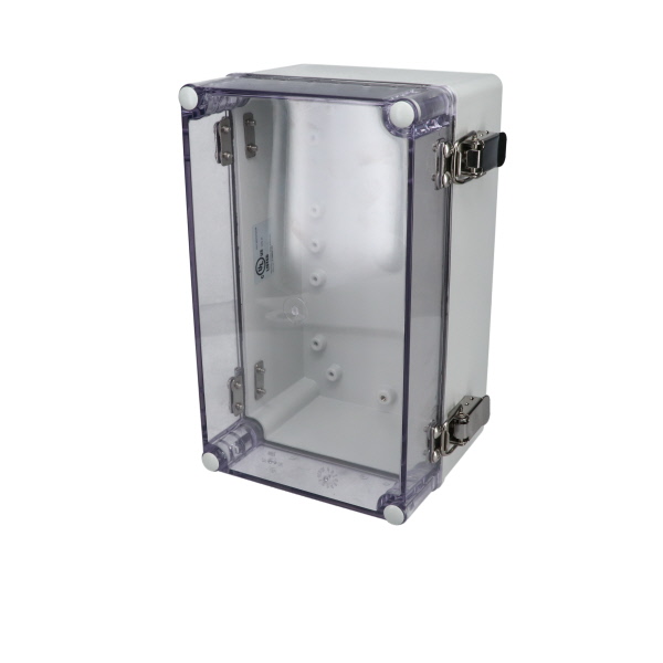 Fiberglass Box with Self-Locking Latch and Clear Cover PTH-22506-C