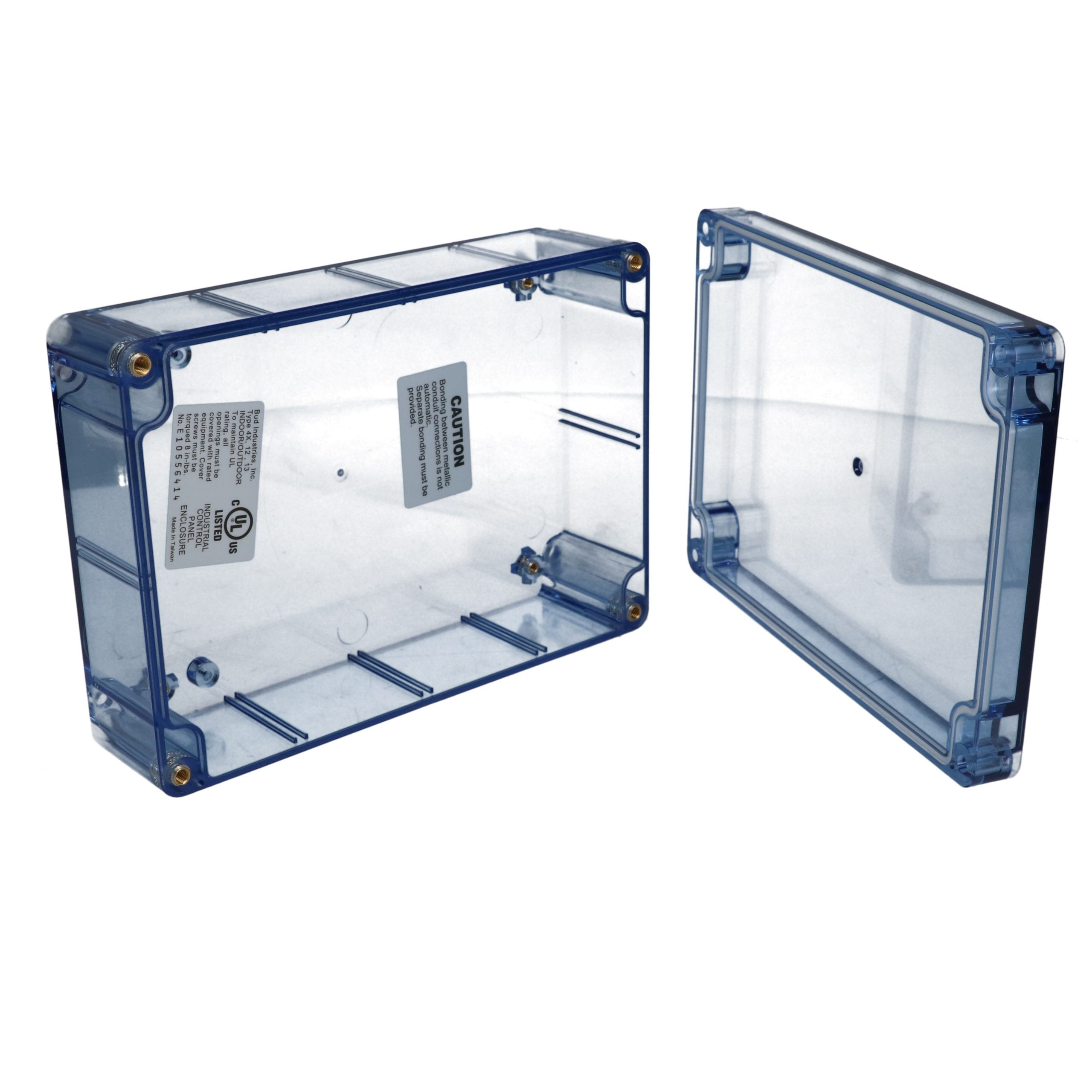 Clear Plastic Enclosure BT2724 Bud Industries
