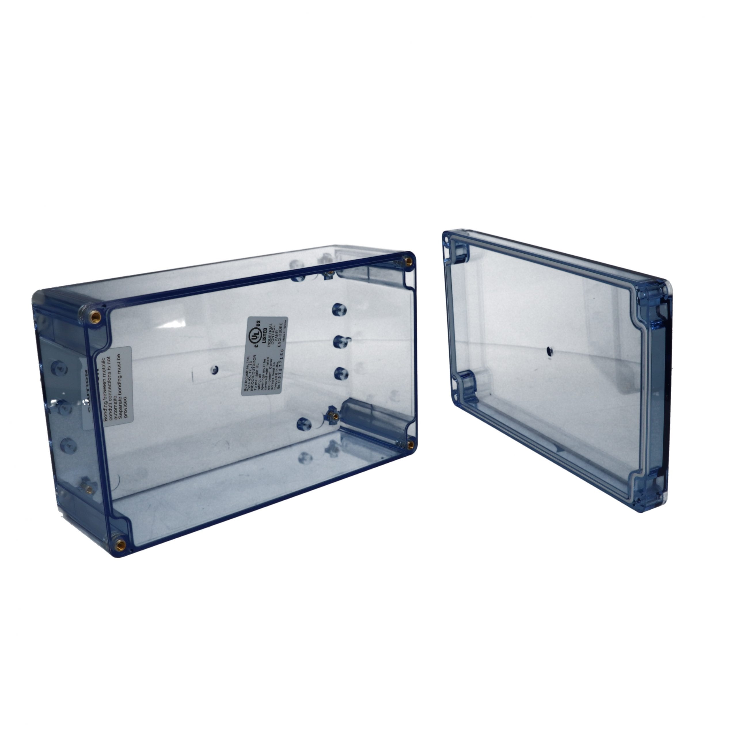 Clear Plastic Enclosure BT-2734 - Bud Industries
