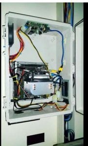 This is the inside of the NBF used for a home automation computer