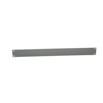 Aluminum Panel PA-1101-MG, 19 x 1.75 x 0.13 Inches