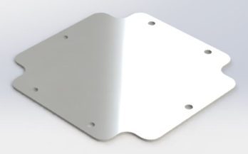 PTX-18482,Internal Steel Panel 4.3X4.3 Inches for PTR-28482
